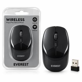 Wıreless - Kablosuz Usb Optical Mouse Vakumlu Ambalaj 1600DPI Pilli= 1AA SMW-89