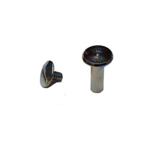 Cilt Menü, Katalog, Kartela Vidası, 6 mm - Nikel, 100 Adet