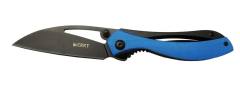 Pleroma 821A BL Mavi Kamp / Outdoor Çakı 18cm - Manuel, Kemerlikli, Kutulu