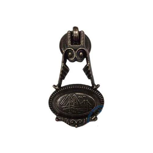 Dekoratif Zamak Sarkaç Küçük Kulp - 30x63mm, Eskitme, 1 Adet
