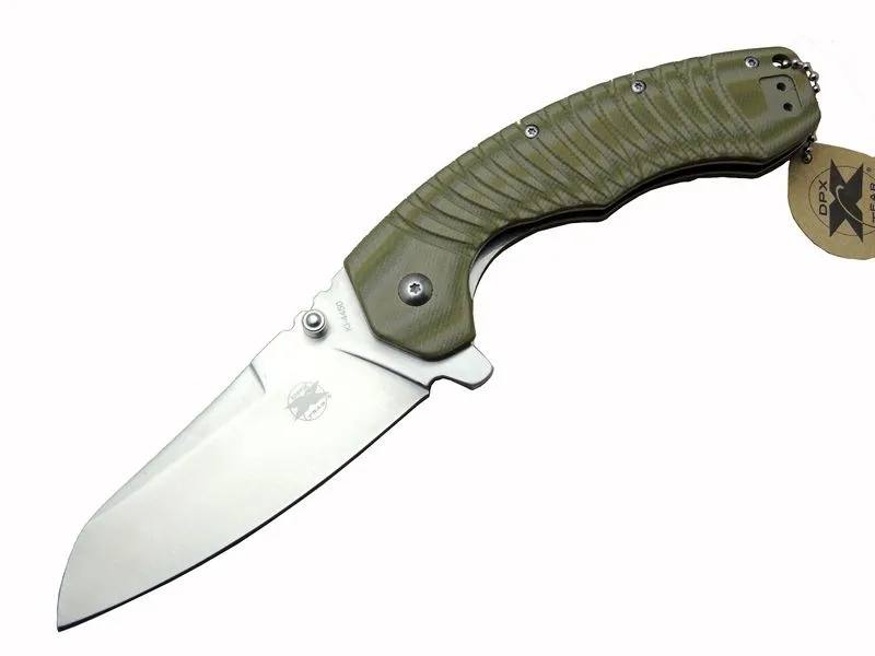 Gear Kunamy KI 4450 BK Kamp Çakısı 23 cm - Kaymaz Sap, Otomatik, Kılıflı