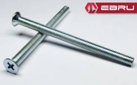 YHB Göbek Kilit, Barel Vidası M5x65 - 100 Adet