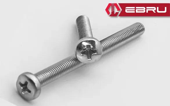 Yuvarlak Yıldız Başlı YSB Civata M6x20 - 100 Adet