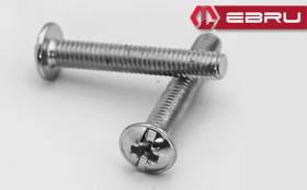 Yuvarlak Yıldız Başlı RYSB Kulp Vidası, Civata M4x30 - 500 Adet