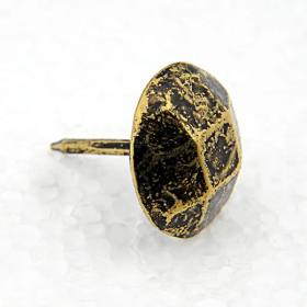 - Eskitme Antik Beşgen Kabara / Raptiye 18 mm 10 adet