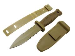 Knives S30V Haki Av Bıçağı 22cm - Testere Detaylı, Kılıflı