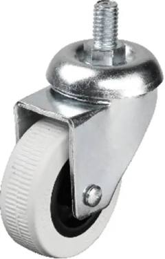 332 - 50x20 mm Çift Bilyalı Vidalı Teker 4 Adet