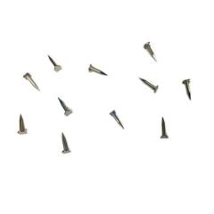 Klips, Menteşe, Ayağı Çivisi 7mm Çelik - Nikel 100gr