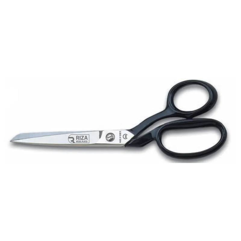 A4115-9 Tekstil / Yatık Regula Makası No: 9 inç / 22,86 cm - Nikel Kaplama, Siyah Saplı