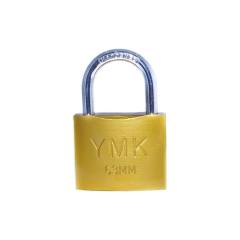 YMK Eko Sarı Boyalı Kısa Kancalı Asma Kilit 20mm