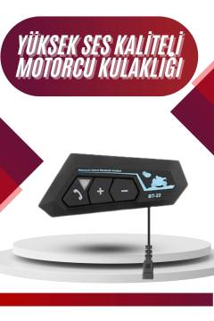 Intercom Bluetooth Kask Kulaklık Motosiklet Kulaklık 5.0 Bluetooth