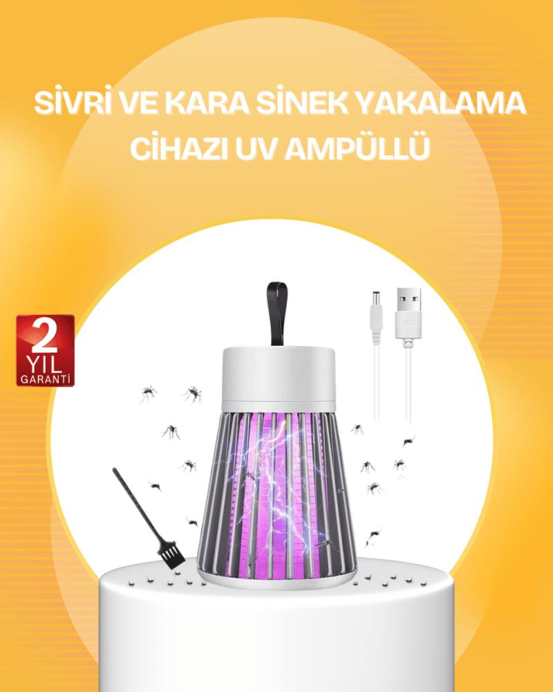 Sessiz ve Güvenli Sivrisinek Kovucu Lamba