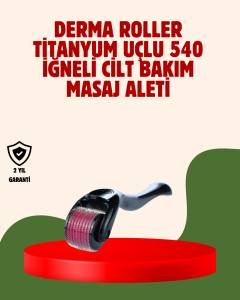 Dermaroller 1 mm Akne İzleri ve Çatlak Giderici Cilt Bakım Aleti
