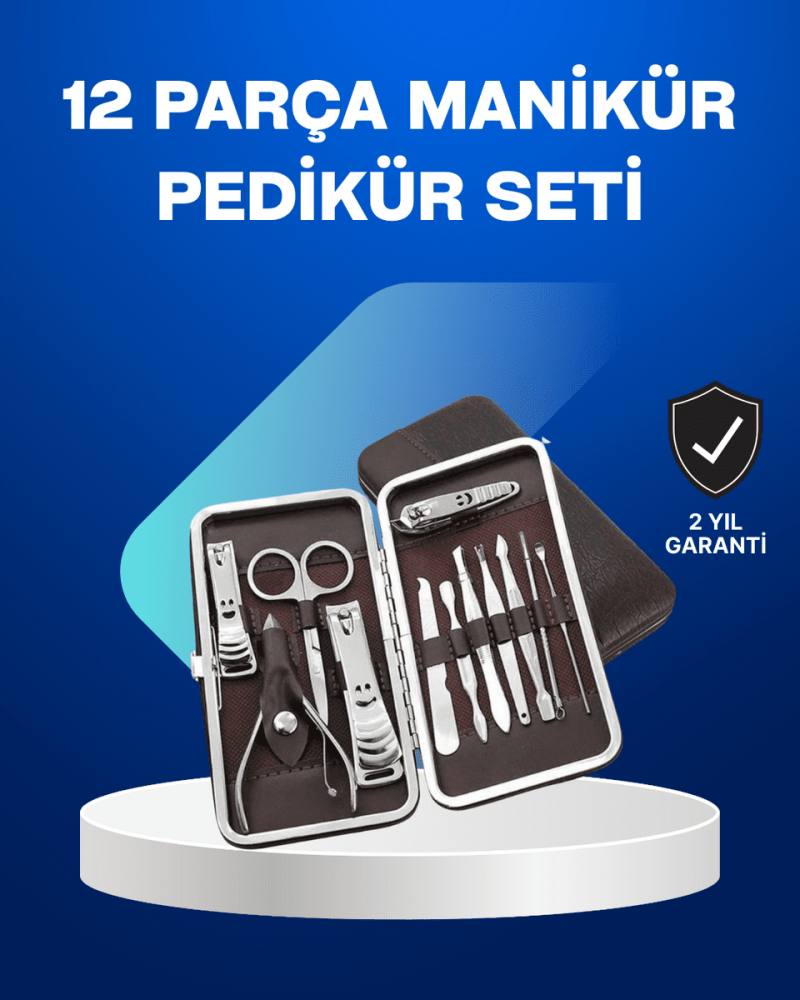 Tüm İhtiyaçlara Uygun Taşınabilir Manikür & Pedikür Seti