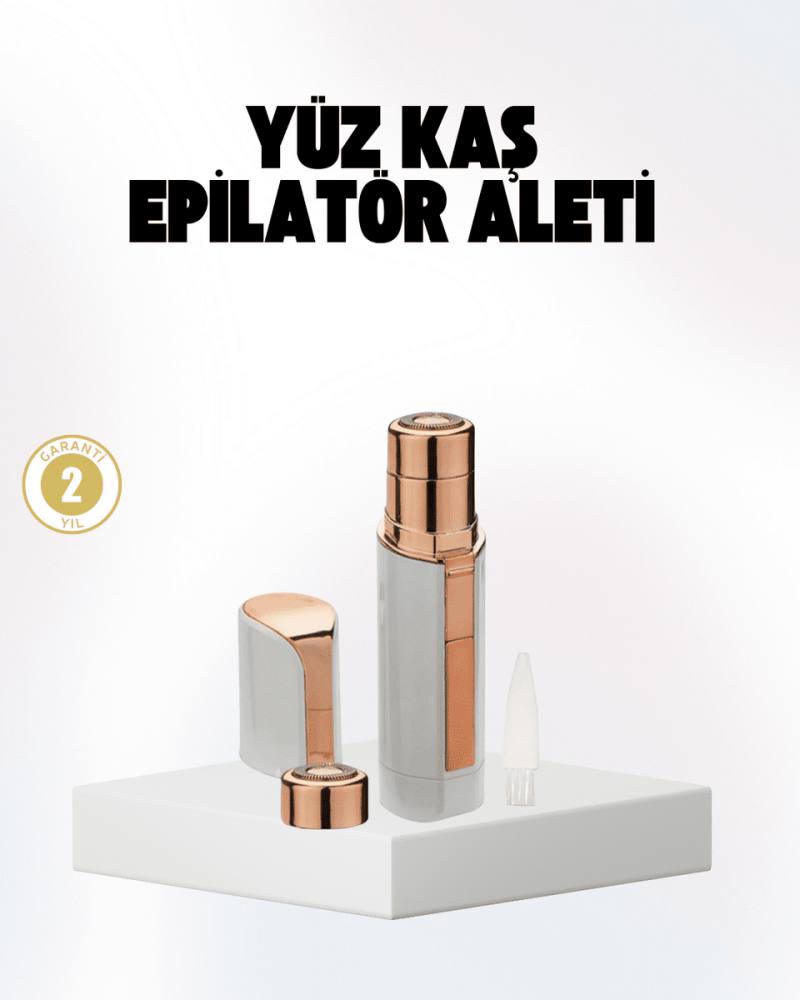Hassas Ciltler İçin Yüz Epilatörü – Kaş ve Bıyık