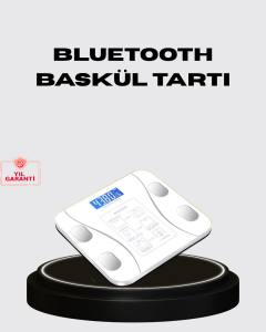Akıllı Dijital Baskül – Bluetooth Bağlantılı, 8 Ölçüm Verili, Akıllı Vücut Analiz Tartısı