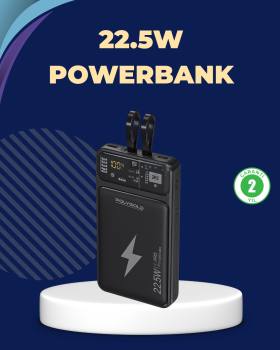 Taşınabilir Powerbank 22.5W Hızlı Şarj Destekli