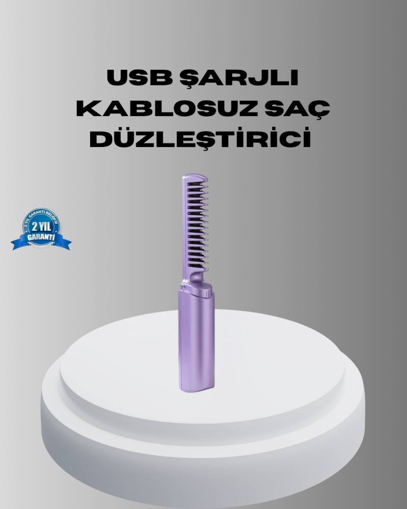 Profesyonel Saç Düzleştirici – Saç Tipine Göre Ayarlanabilir Sıcaklık ve Koruma
