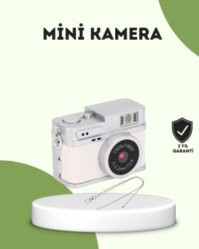 Mini HD Dijital Kamera 1080P Kordonlu Taşınabilir Retro Model