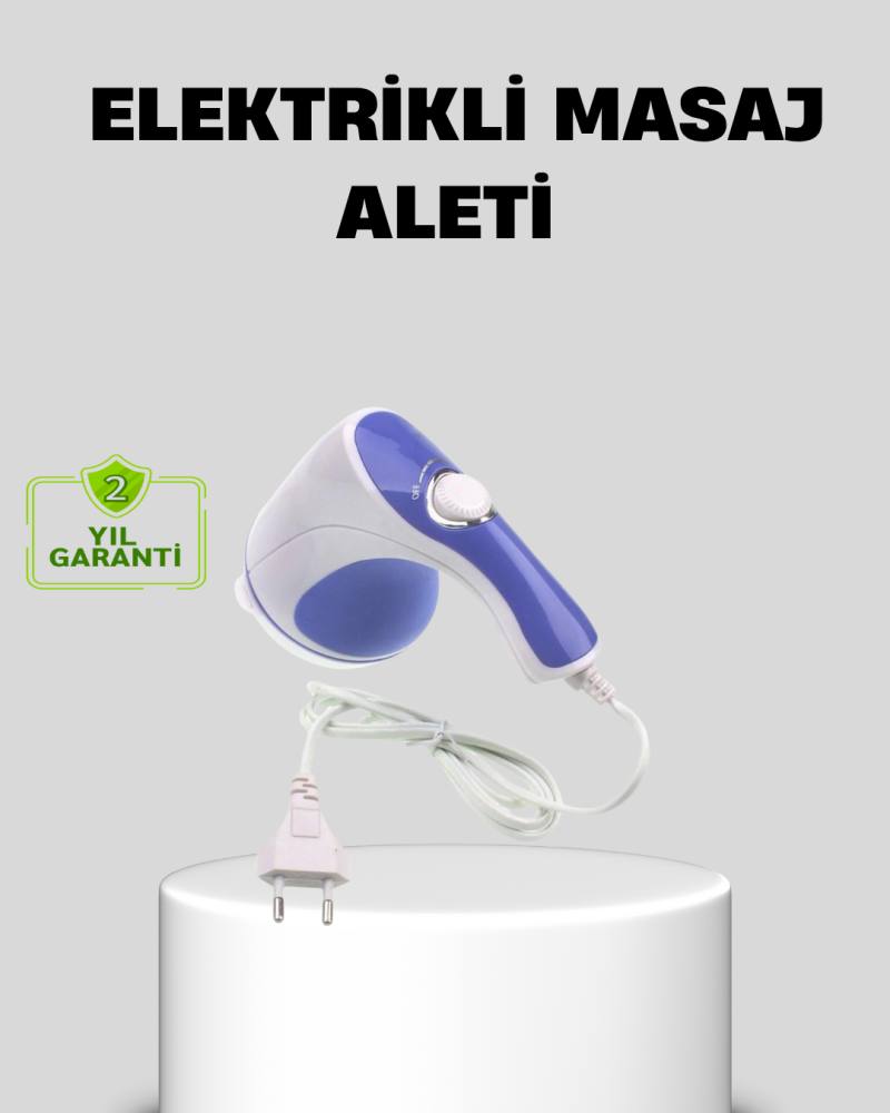 5 Başlıklı Elektrikli Masaj Aleti