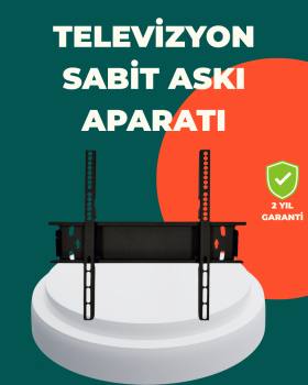 32-65 İnç LCD LED TV Askı Aparatı 75 kg Taşıma Güçlendirilmiş Çelik