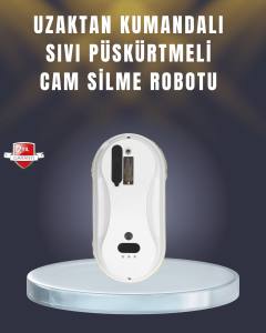 2800 Pa Güçlü Emişli Akıllı Cam Temizleyici Robot