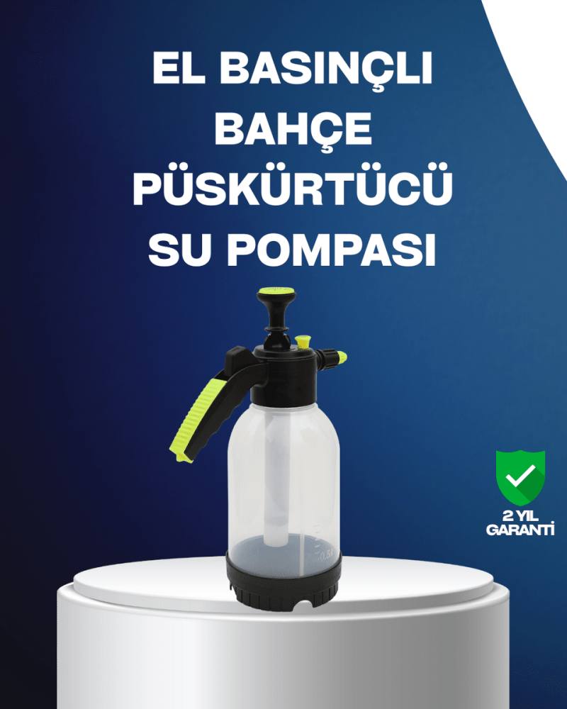 Ayarlanabilir Nozullu Basınçlı Köpük Pompası Araba Yıkama 2L Kapasiteli