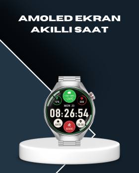 Akıllı Saat Bluetooth Görüşme Destekli – Spor, Sağlık ve Bildirim Özellikli
