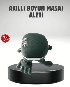 Yeni Nesil Kablosuz Boyun ve Omuz Masaj Aleti Taşınabilir