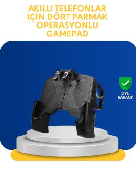 Gerçekçi Oyun Deneyimi Sunan Dört Parmak Mobil Gamepad