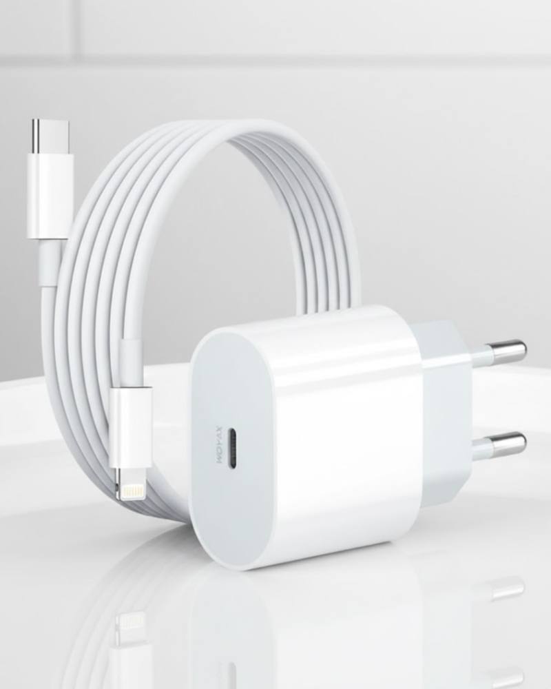 iPhone 12 11 XR XS X 8 Plus 7 20W PD Lightning Hızlı Şarj Adaptörü