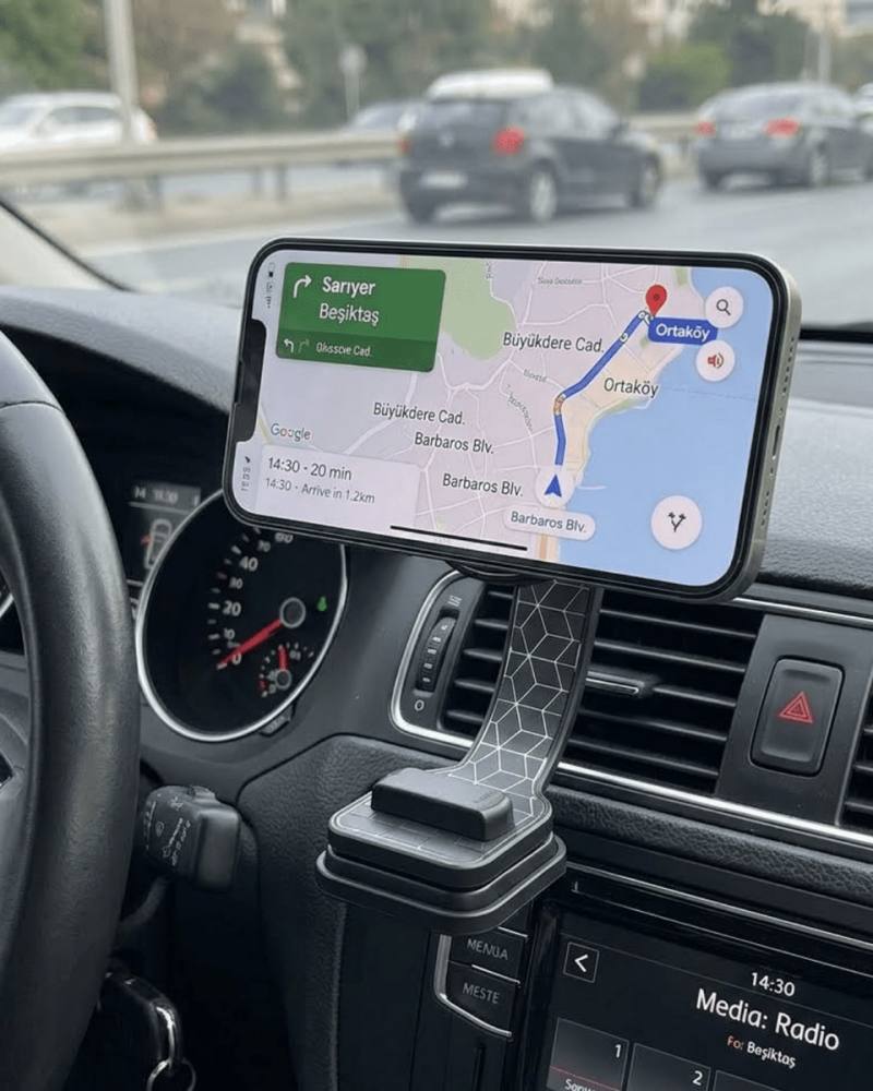 Dashboard Manyetik Telefon Tutucu Ayarlanabilir Telefon Standı