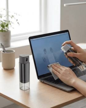 Kompakt Ekran Temizleme Sprey Şişesi Telefon Tablet Bilgisayar Temizlik Şişesi