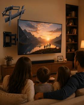 32 55 İnç Ayarlanabilir TV Askı Aparatı Güçlü Duvar Tipi Askı