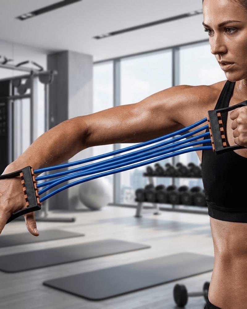 Çok Amaçlı Egzersiz Bandı Ev Spor Aleti Kas Güçlendirme Lastiği