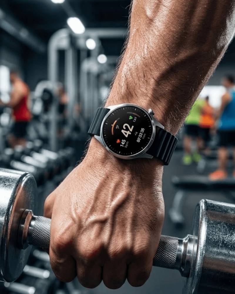 7 Kordonlu Gümüş Kasa Saat