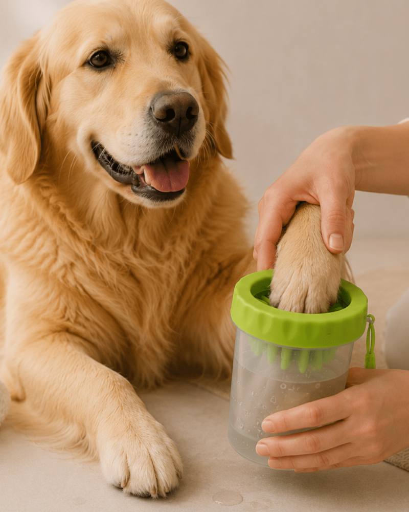 Köpek Ayak Yıkama