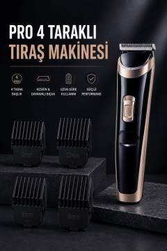 Paslanmaz Çelik Bıçaklı Hassas Çelik Bıçaklı Tıraş Makinesi