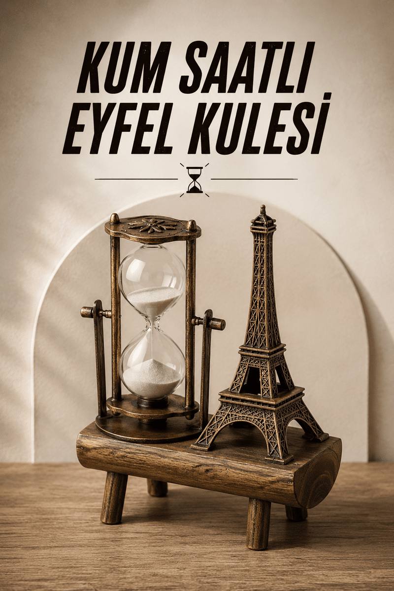 Eyfel Kuleli Kum Saati