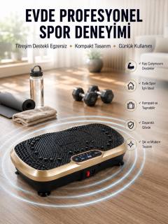 Ev Tipi Titreşimli Spor Aleti Yeni Nesil