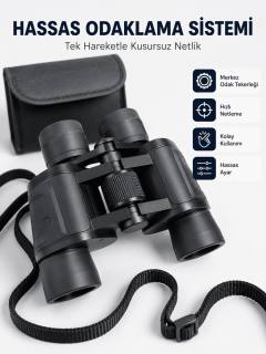 HD Optik Mercekli 20x Dürbün Net Görüş Ergonomik Kauçuk Gövde Aksesuar Setli
