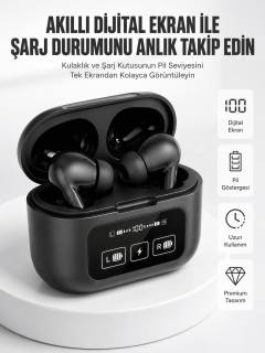 Kablosuz Bluetooth Kulaklık Pro Yeni Nesil Dokunmatik Kontrol
