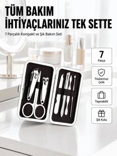 Seyahat İçin Uygun Çok Amaçlı Kişisel Bakım Seti