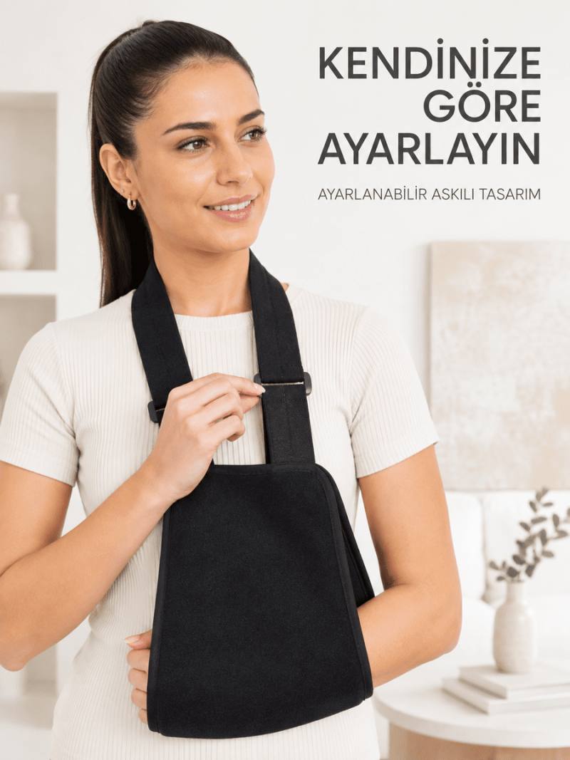 Ortopedik Kol Destek Askısı Ayarlanabilir Askılı Günlük Kullanım