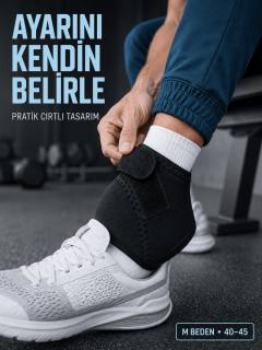 Ayarlanabilir Topuk Desteği M Beden 40-45 Numara Cırtlı Günlük Kullanım