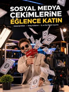Elektrikli Parti Oyuncağı – Para Atan Tabanca Yeni Nesil