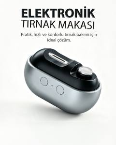 Elektrikli Tırnak Makası Pratik M7 Otomatik Tırnak Kesme ve Törpüleme Cihazı