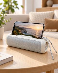 RGB Işıklı Bluetooth Kablosuz Hoparlör TWS Stereo Destekli USB ve TF Kart Girişli