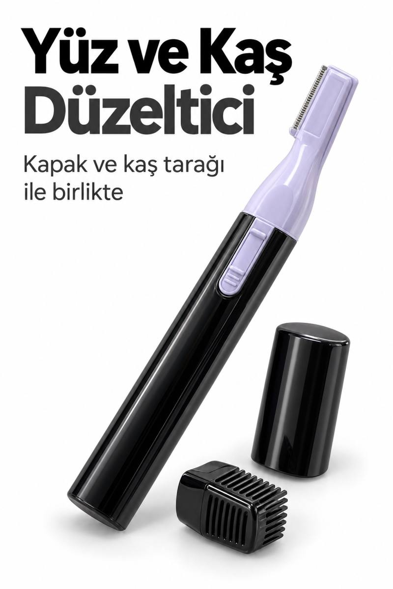 Rd318 Siyah Erkek Sakal Bıyık Kaş Düzeltici