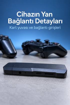 Kumanda ve Bağlantı Aksesuarlı TV Oyun Seti